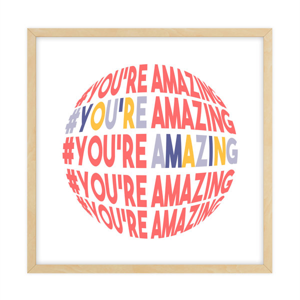 Trinx Dimensional Word Art Wall Art Wayfair